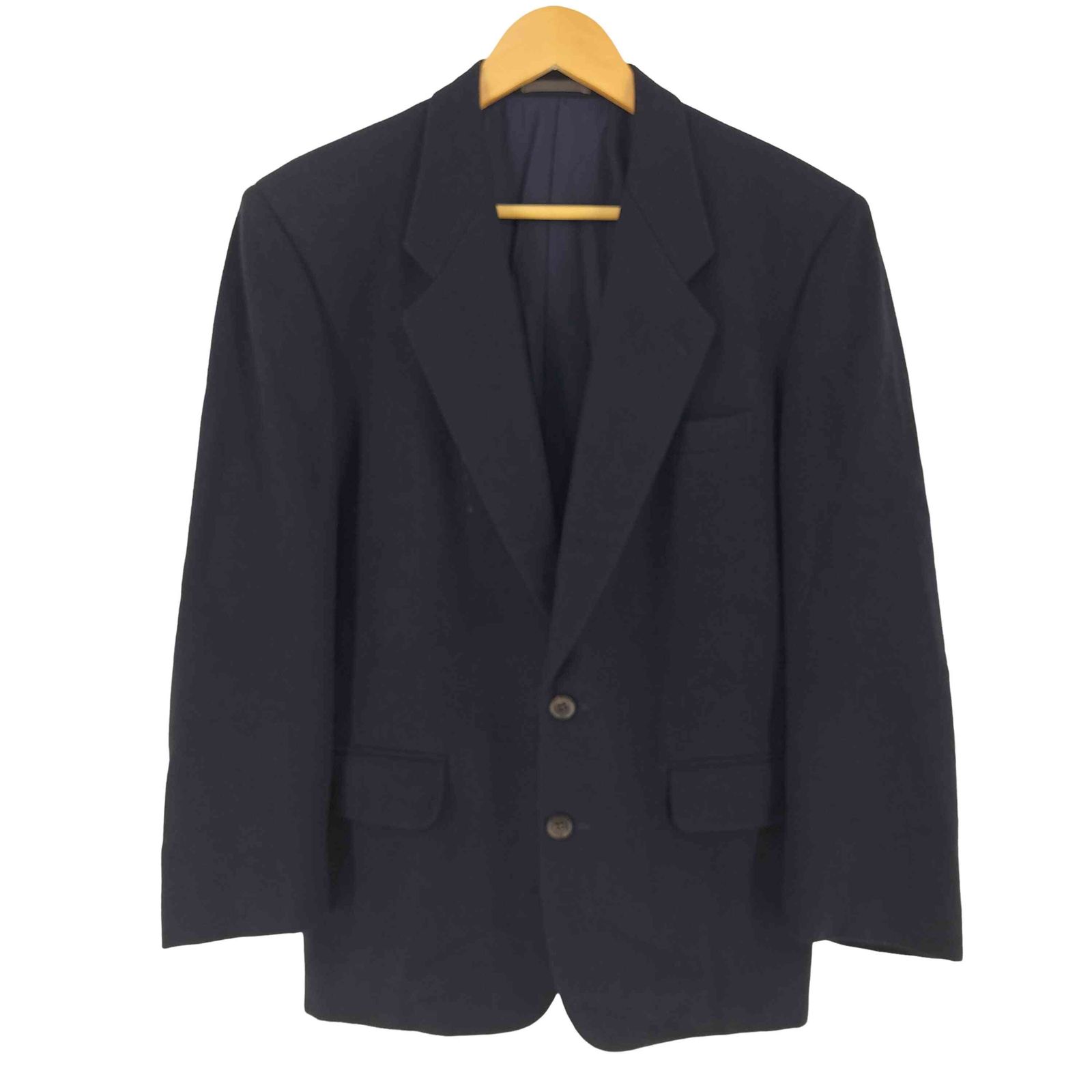 コムデギャルソンオム COMME des GARCONS HOMME 80s ウール ナイロン メルトン 2B テーラードジャケット メンズ S