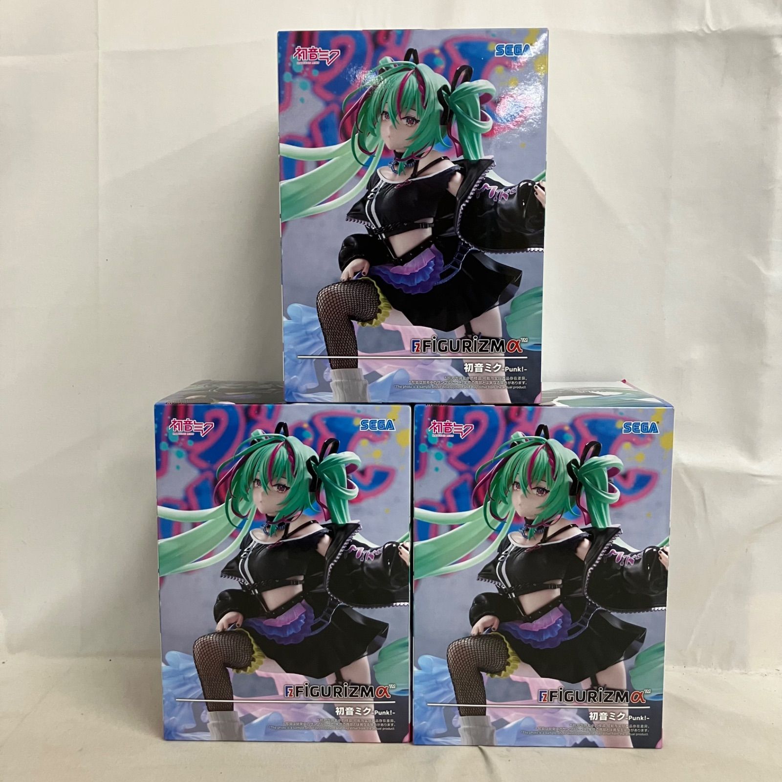 初音ミク フィギュア FiGURiZMα Punk! 10体セット 10個セット 初音ミク