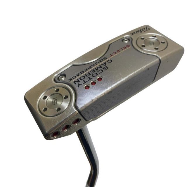 【中古】 タイトリスト SCOTTY CAMERON select SQUAREBACK(2018) 33インチ パター PT スチール (フレックスその他) メンズ 男性用 右利き 右用 Cランク ゴルフクラブ