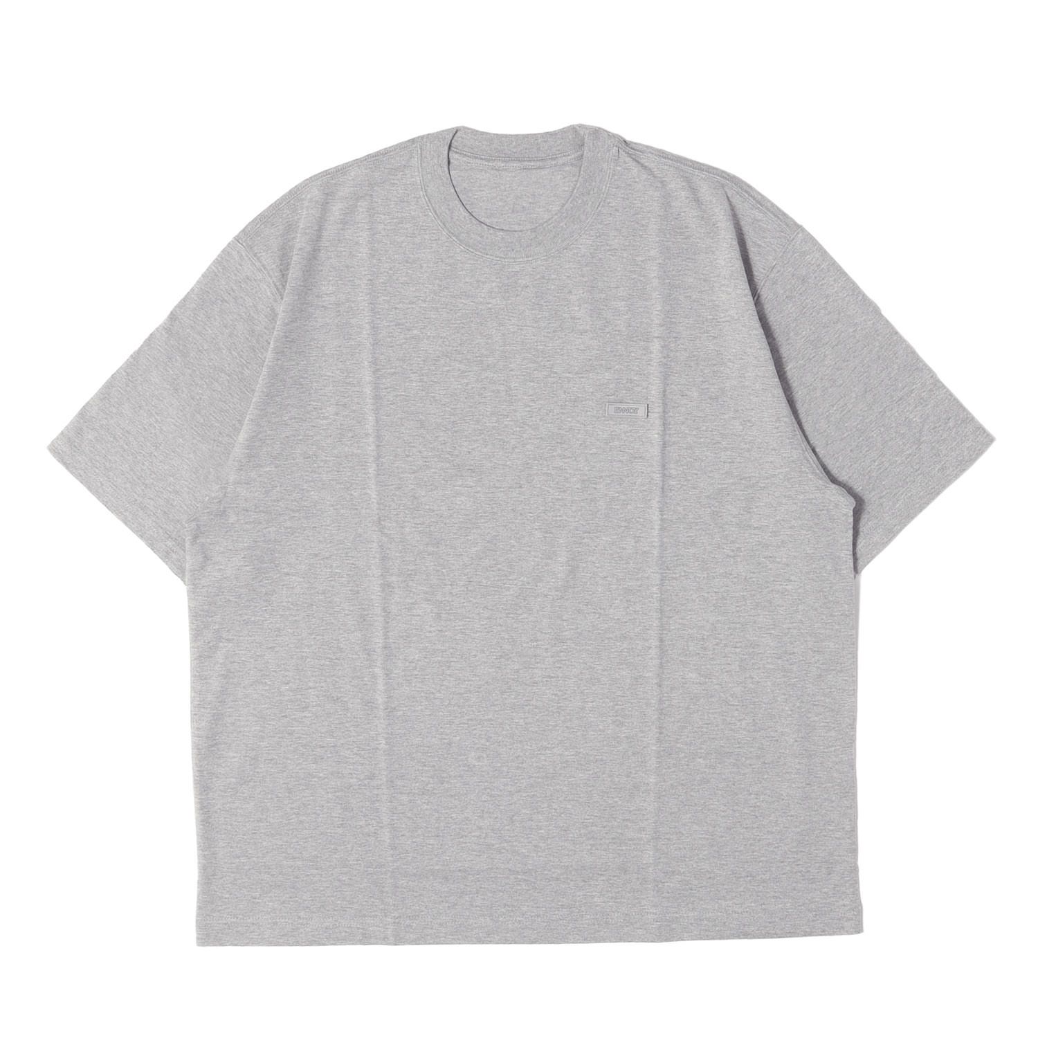 【新品同様】ENNOY エンノイ Tシャツ グレー S 23SS シリコンパッチ クルーネックTシャツ 日本製 トップス カットソー 半袖【メンズ】【中古】