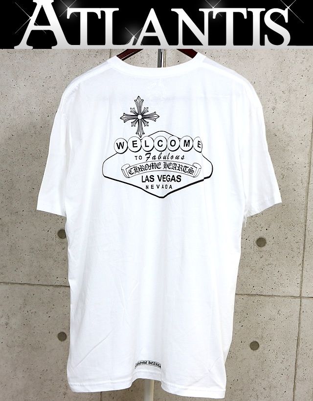 CHROME HEARTS 新宿店 クロムハーツ ラスベガス限定 Tシャツ 半袖 メンズ size:XXL 白 31711