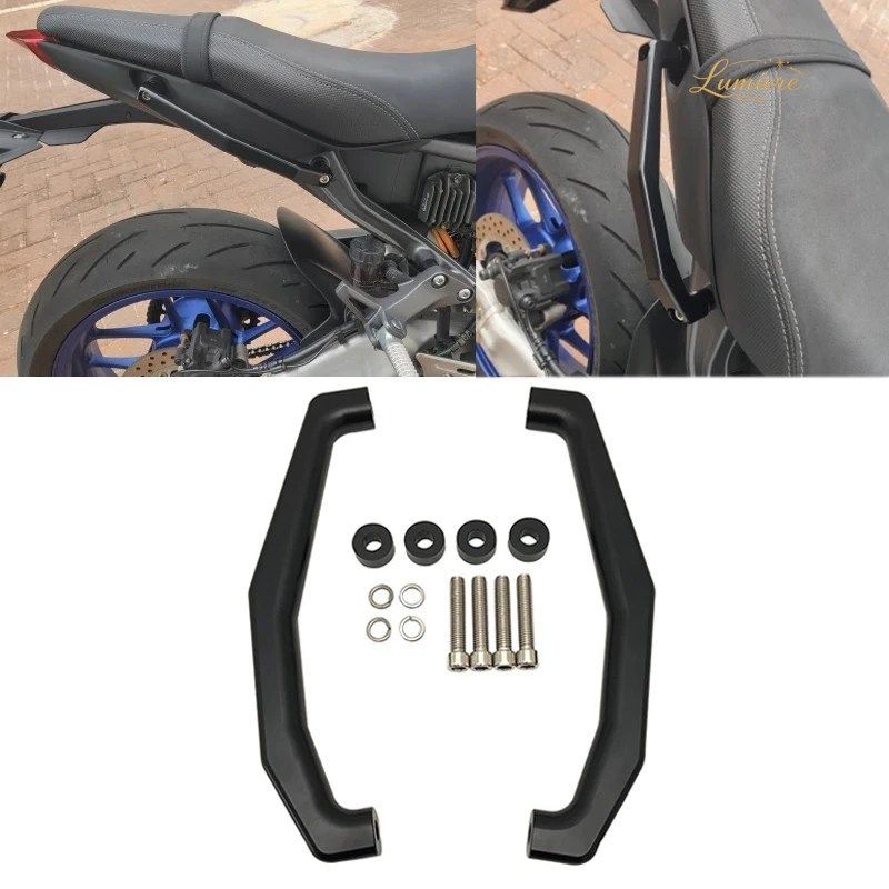 ヤマハ MT09 FZ09 FZ-09 2021 - 23 オートバイ リア グラブバー リアシート ピリオン パッセンジャー グラブレール ハンドル