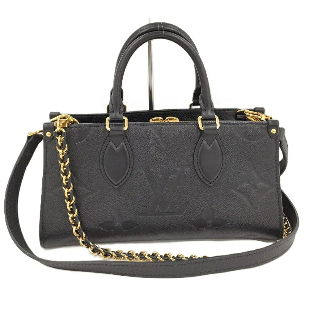 LOUIS VUITTON オンザゴー E/W 2WAYハンドバッグ モノグラムアンプラント ブラック M23640 173,940円