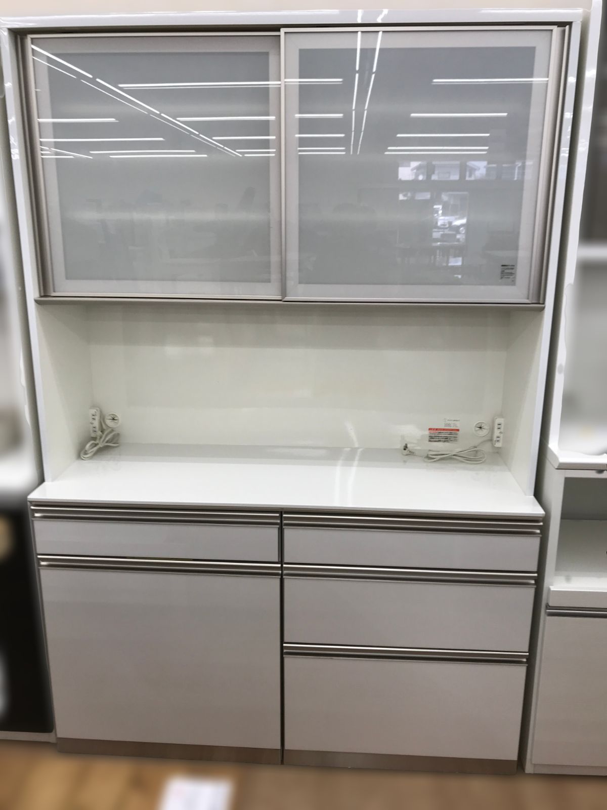 ★関東地域限定販売★リユースのサカイ春日部店★ 綾野製作所 キッチンボード 管理0822-02