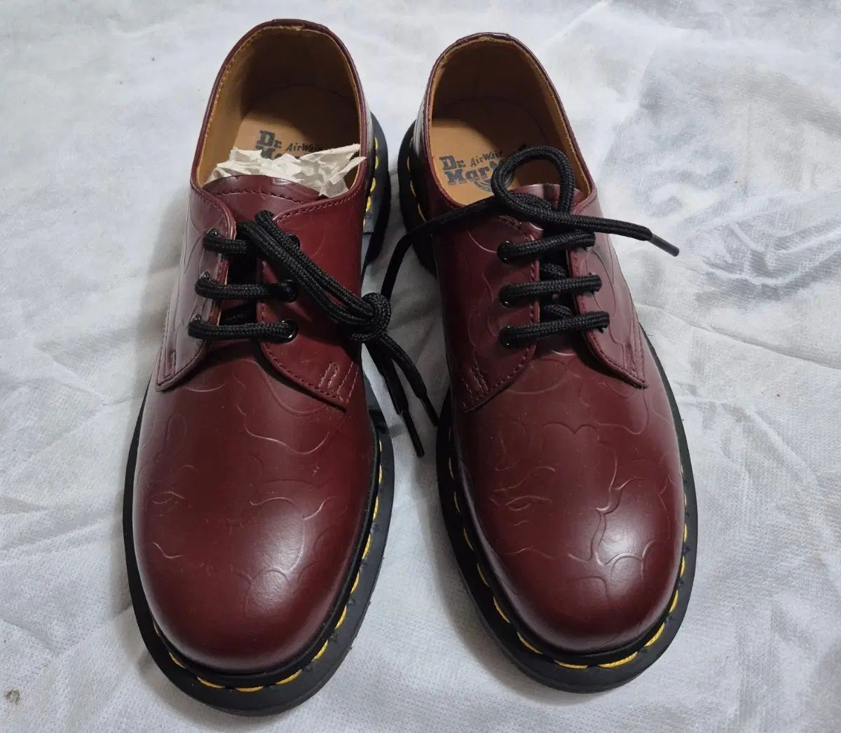 DR. MARTENS 1461 さくらんぼレッド パータン THE B ドビ ウォーカーブーツ