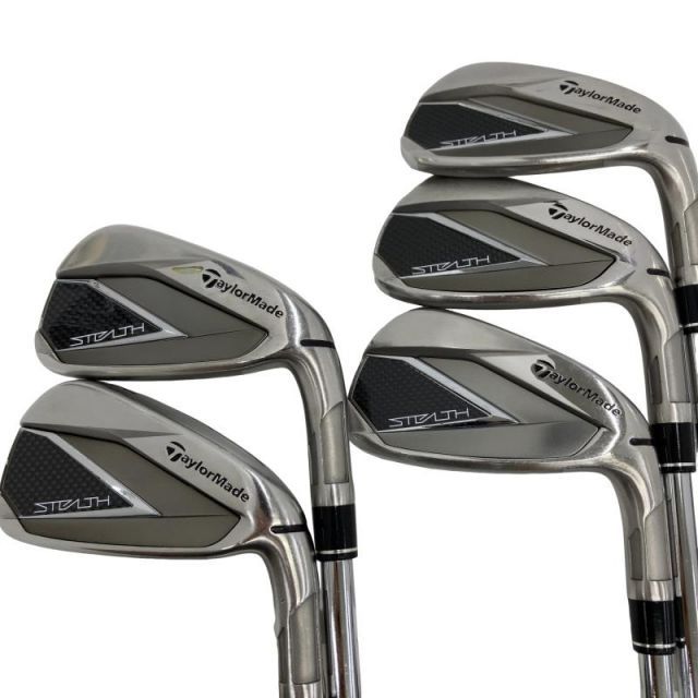 【中古】 テーラーメイド STEALTH 5S アイアンセット IR KBS MAX MT85 JP (フレックスS) メンズ 男性用 右利き 右用 Cランク ゴルフクラブ