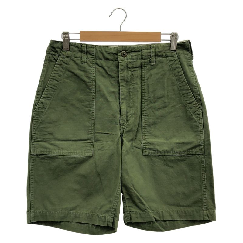 【中古】ENGINEERED GARMENTS ベイカーショーツ XS カーキ エンジニアードガーメンツ[92]