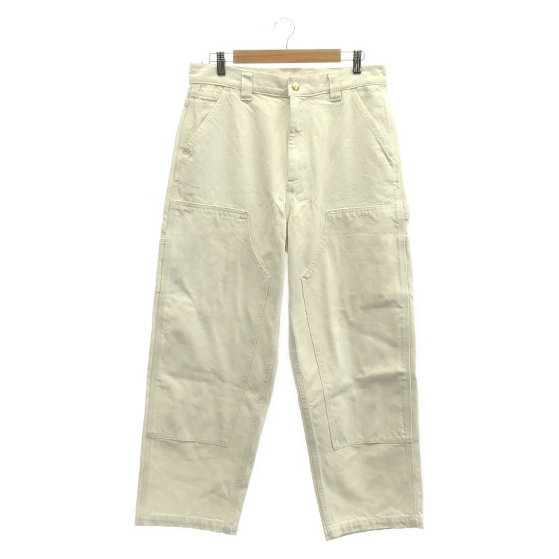 【中古】Carhartt Ethan Double Knee Pant サイズS ホワイト カーハート[92]