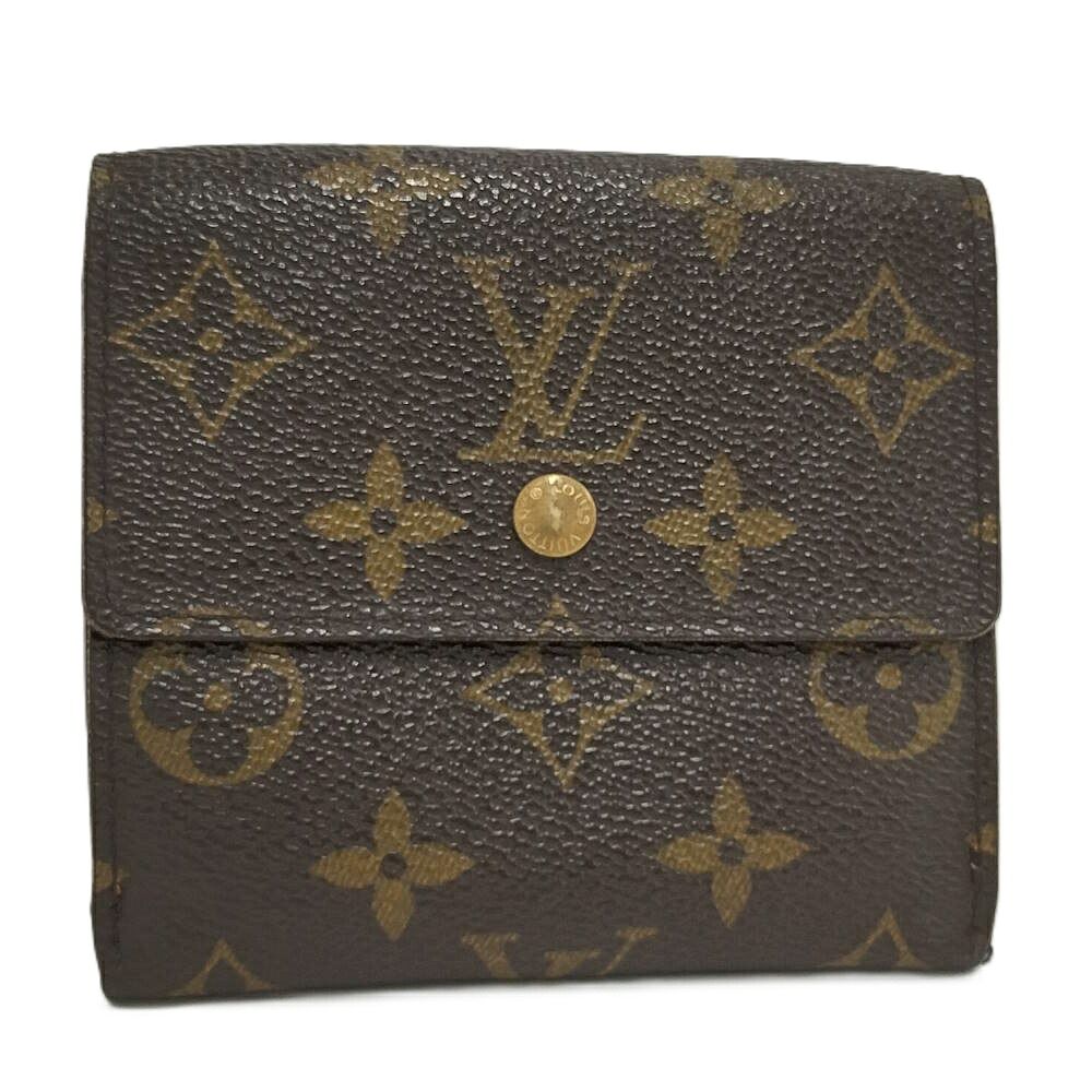 LOUIS VUITTON ポルトモネビエ カルトクレディ 三つ折り財布 Wホック モノグラム M61652 31,480円