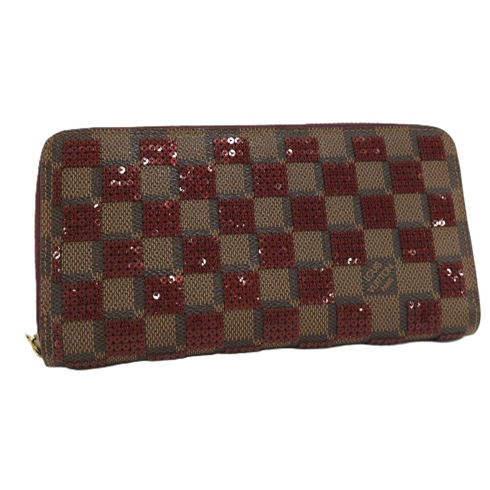 LOUIS VUITTON ジッピーウォレット ラウンドファスナー 長財布 ダミエ パイエット スパンコール N63174 37,947円