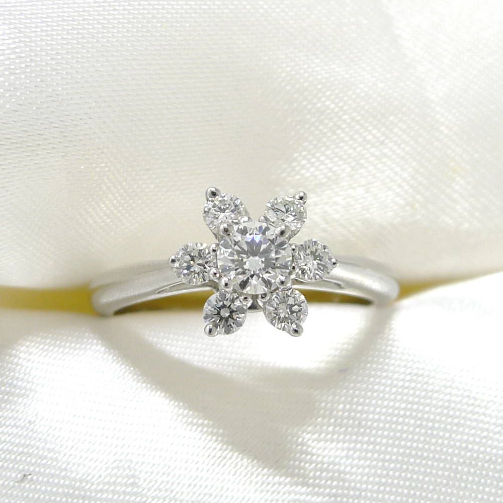 Tiffany バターカップリング PT950 プラチナ ダイヤモンド 約4.2g 89,199円