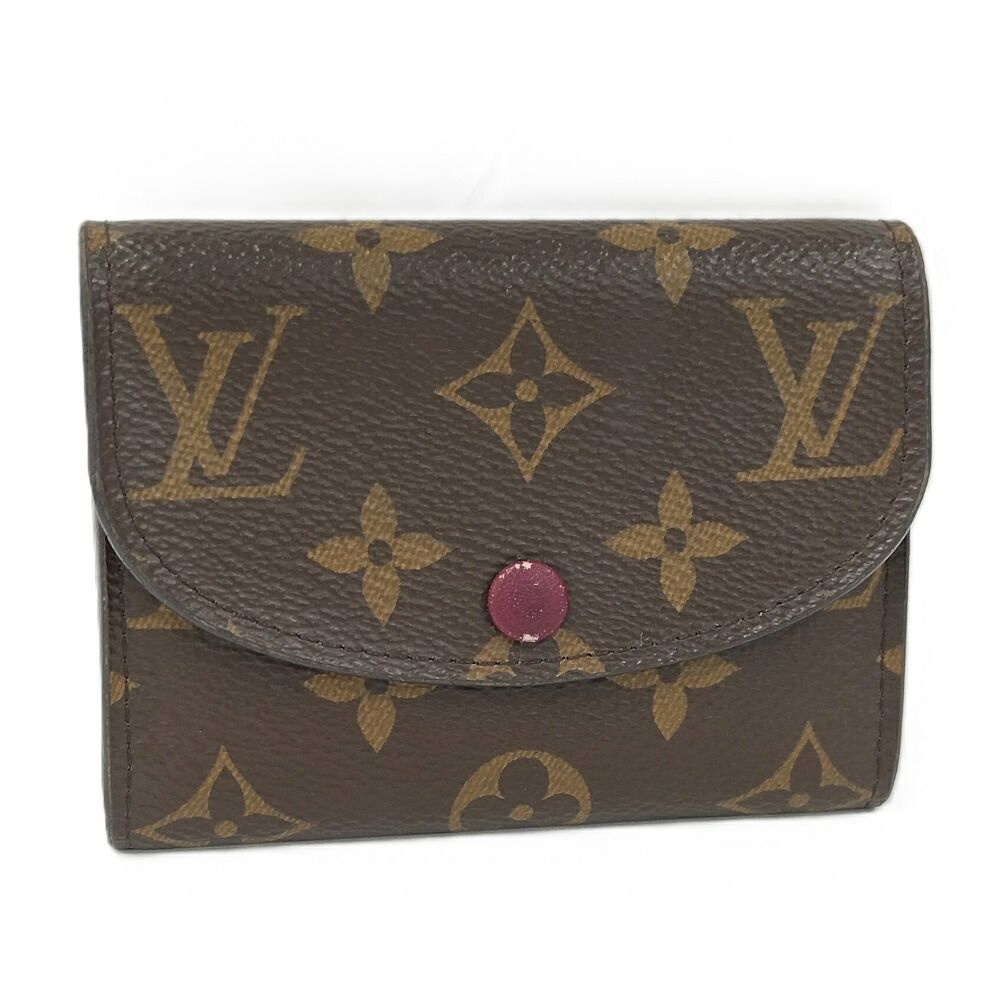 LOUIS VUITTON ポルトモネ ロザリ コインケース モノグラム フューシャ M41939 UB0280