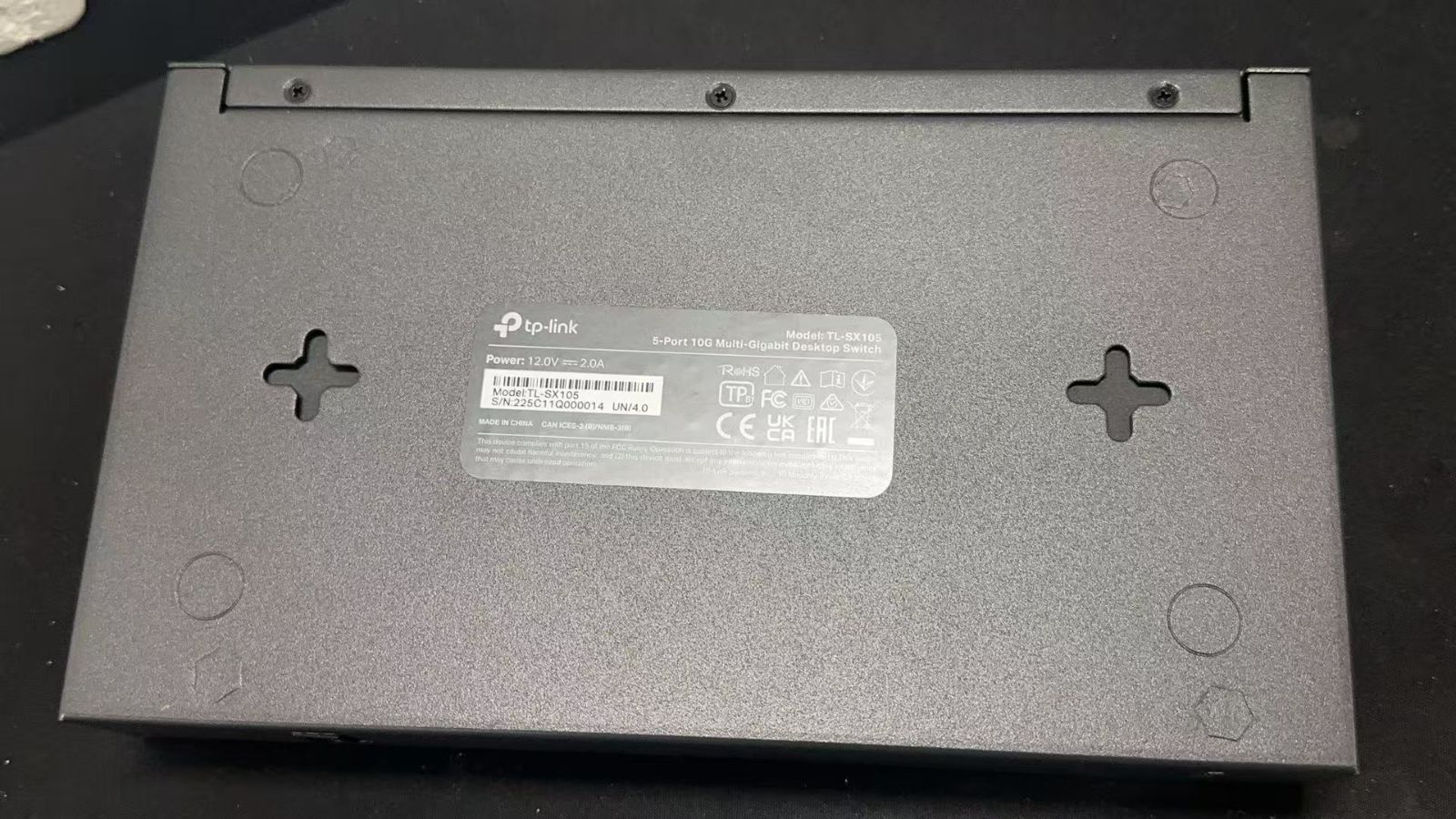 TP-Link TL-SX105 JP 10Gポート×5 アンマネージスイッチ ++925586 TP-Link TL-SX105 JP 10Gポート×5 アンマネージスイッチ ++925586