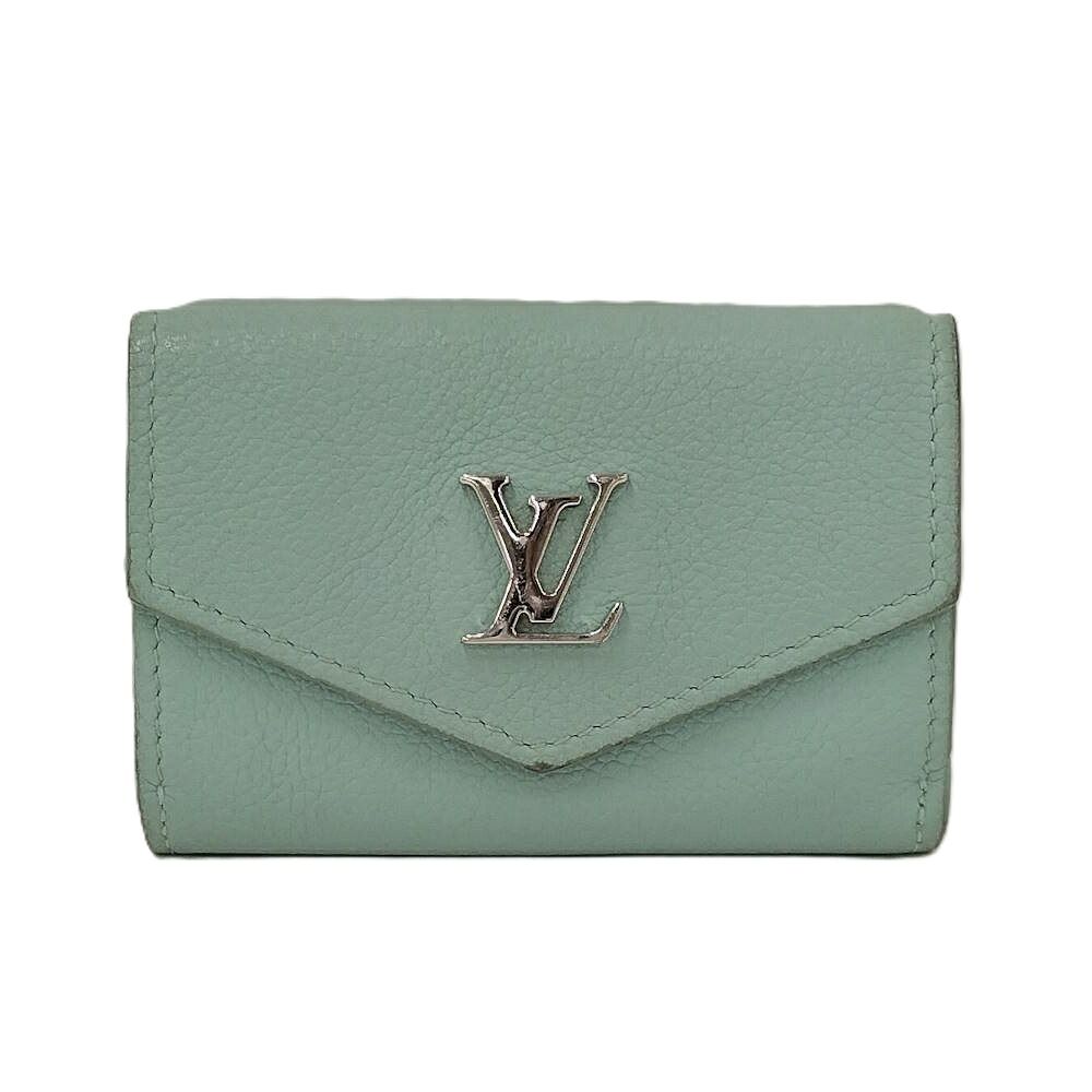LOUIS VUITTON ポルトフォイユロックミニ ミント 三つ折り財布 M68481 38,980円