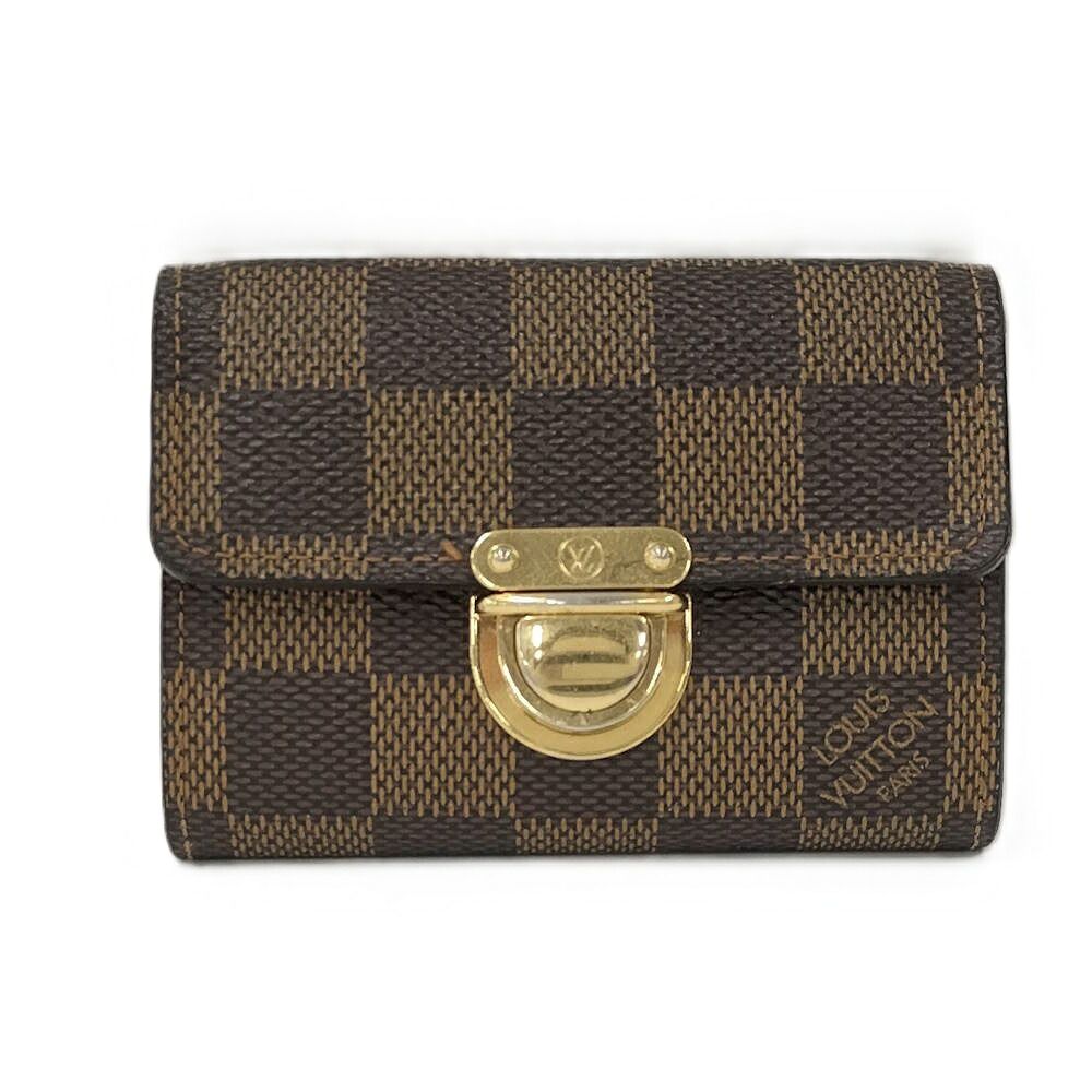 LOUIS VUITTON ポルトモネコアラ ダミエエベヌ コンパクトウォレット N60004 26,780円