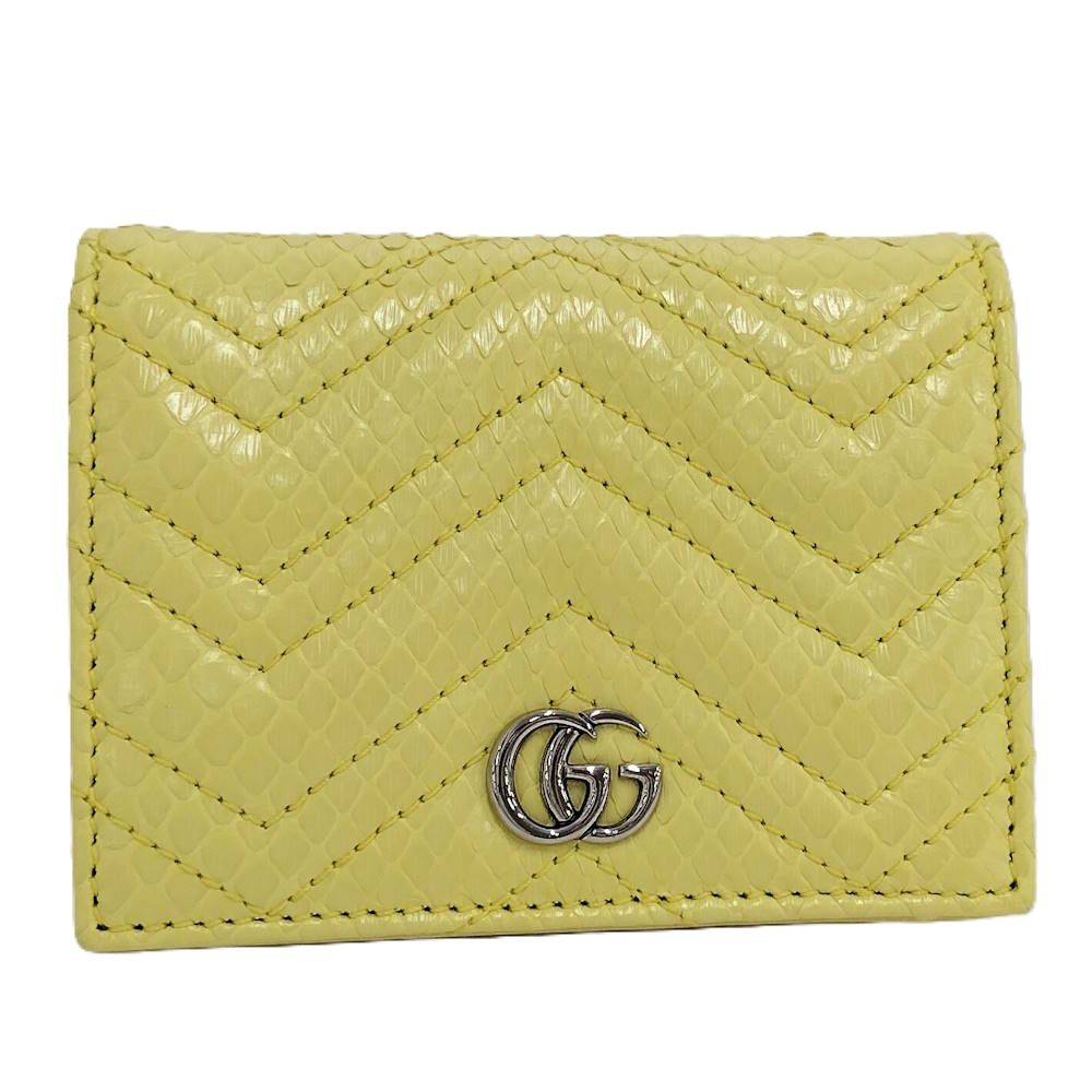 GUCCI 二つ折り財布 イエロー S-11164 37,080円