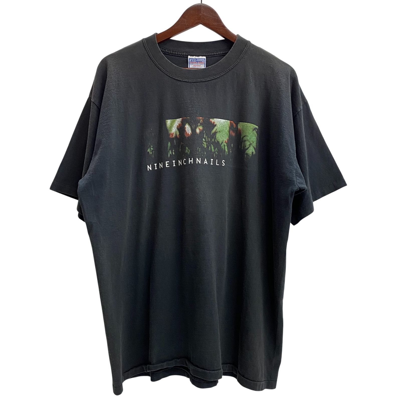 バンド band 90's Nine Inch Nails All Sport USA製 The Fragile Tシャツ ブラック XLサイズ 201MT-6493 VB