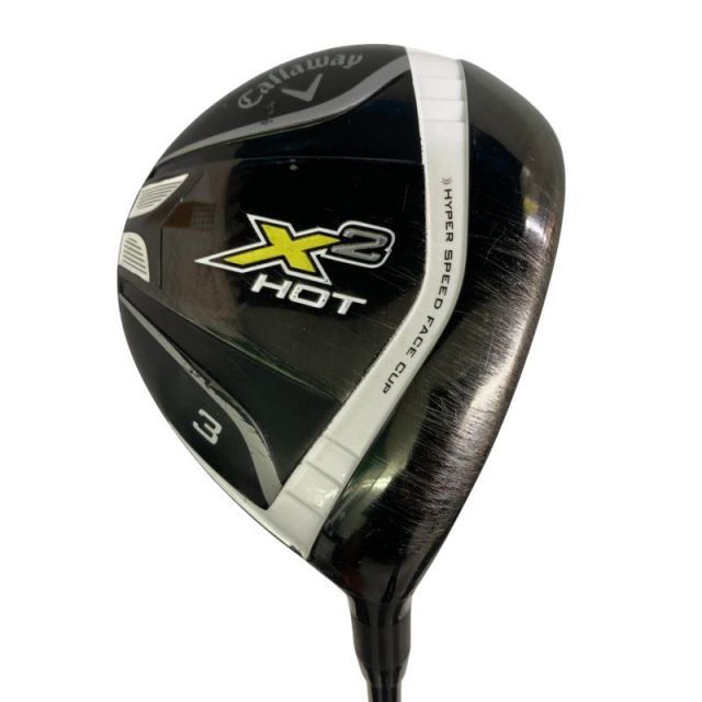 【中古】 キャロウェイ X2 HOT 3W フェアウェイウッド FW X2 HOT(フェアウェイ) (フレックスSR) メンズ 男性用 右利き 右用 Cランク ゴルフクラブ