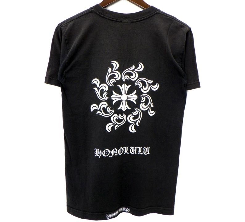 クロムハーツ CHROME HEARTS【 OLD HONOLULU CH PLS 】 オールド ホノルル限定 CHプラス プリント 半袖 Tシャツ 52783