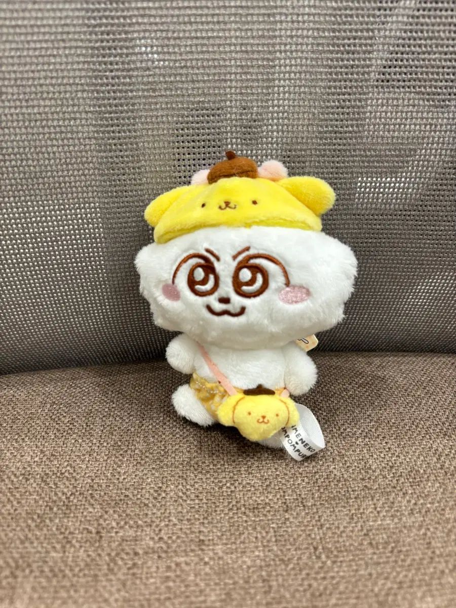 新品) 日本 Sanrio サンリオ 応メ猫 コラボ ポムポムプリン キーホルダー 6,615円