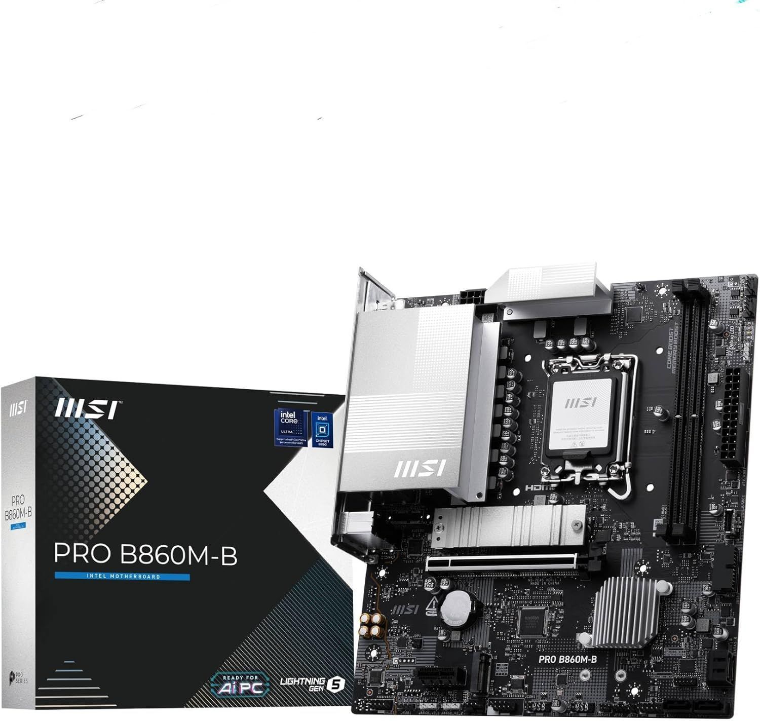 ★MSI PRO B860M-B Micro-ATX マザーボード Intel ++925593 B0FW4W53M6