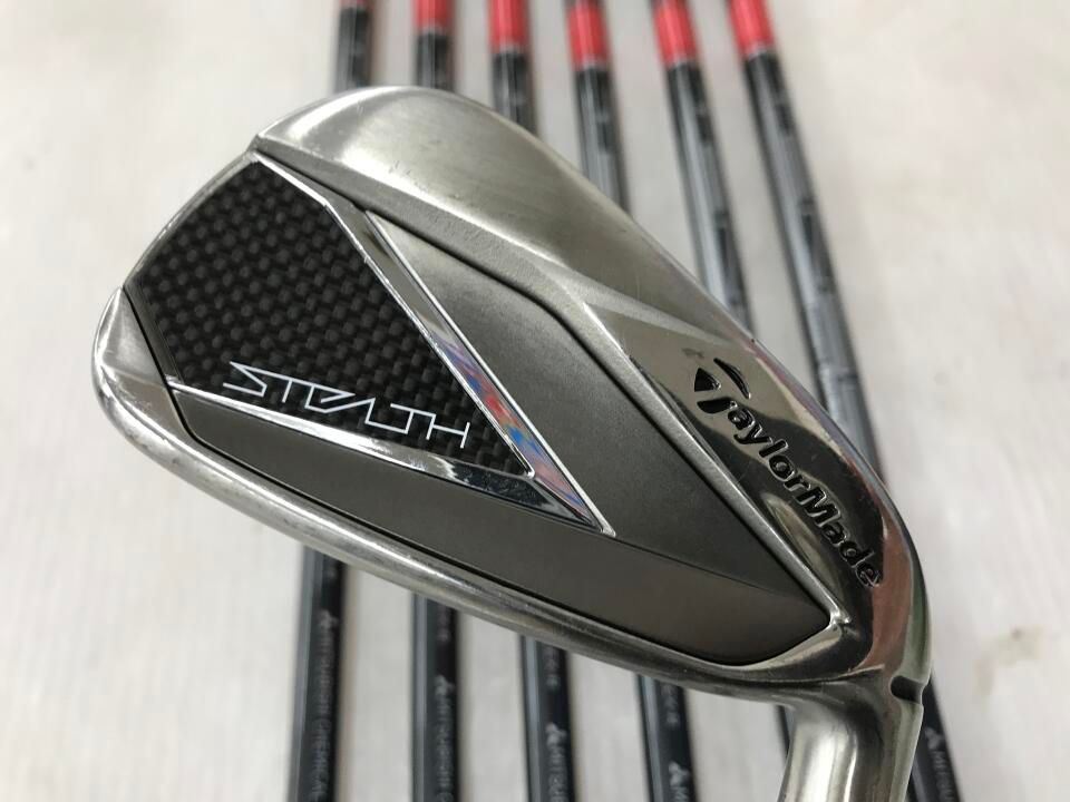 テーラーメイド　STEALTH　TENSEI RED TM60　Rフレックス　アイアンセット　中古【最短即日発送】