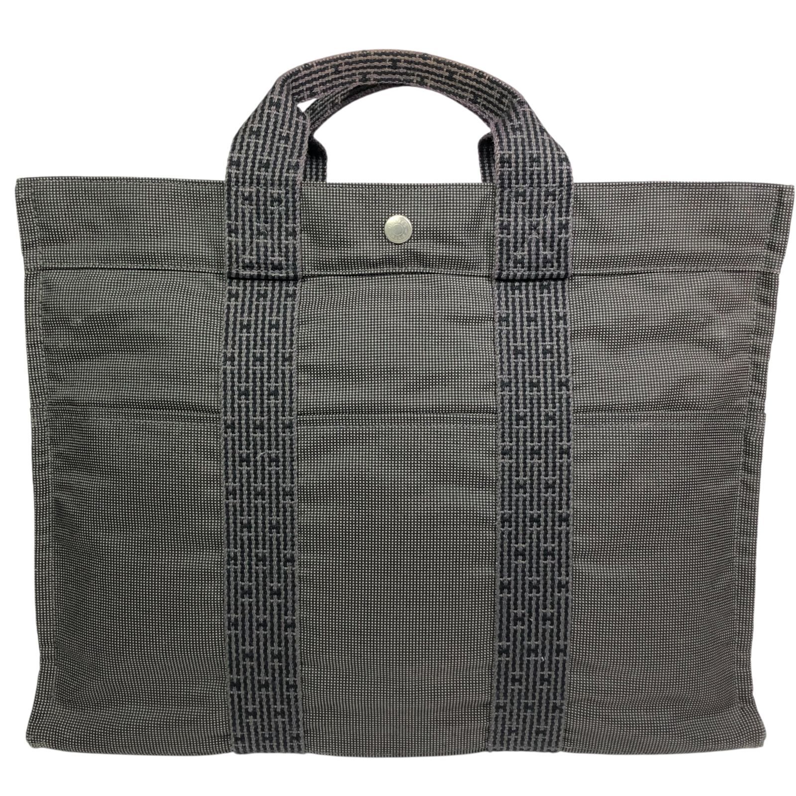 角破れ無し【エルメス】本物 HERMES エールライン トートMM トートバッグ ビジネスバッグ ハンドバッグ メンズ レディース フランス製
