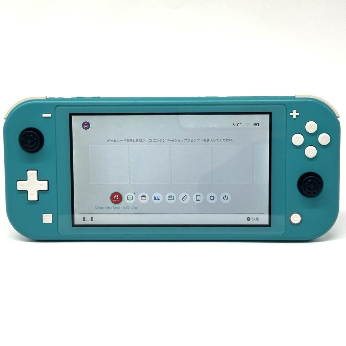 ★任天堂 Nintendo Switch Lite ニンテンドースイッチライト ターコイズ HDH-S-BAZAA 通電確認済 中古 ★008670