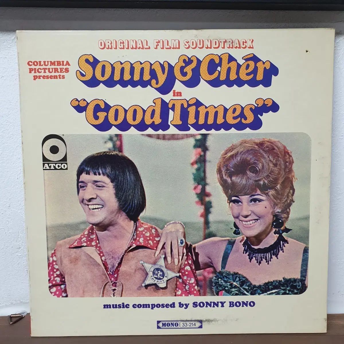 ソニー ＆ シェール 良い TIMES タイムズ OST LP 1967 米国クラス