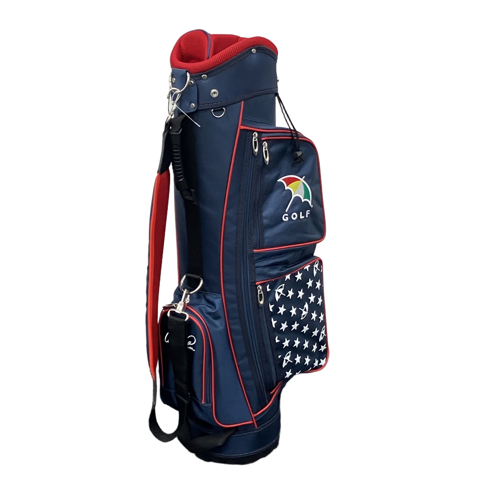 arnold Palmer アーノルド パーマー APCB-09J キャディバッグ 7.5型 軽量 ゴルフバッグ 中古 K11562025