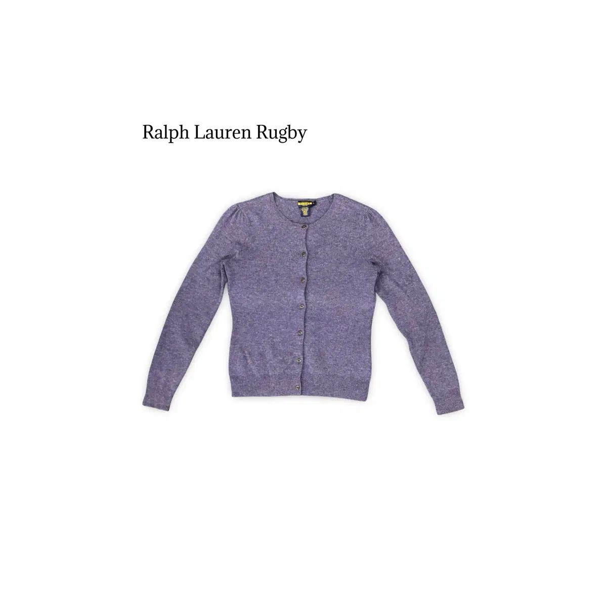 (85) ラグビー Ralph Lauren ラルフローレン クルーネック ニット カーディガン