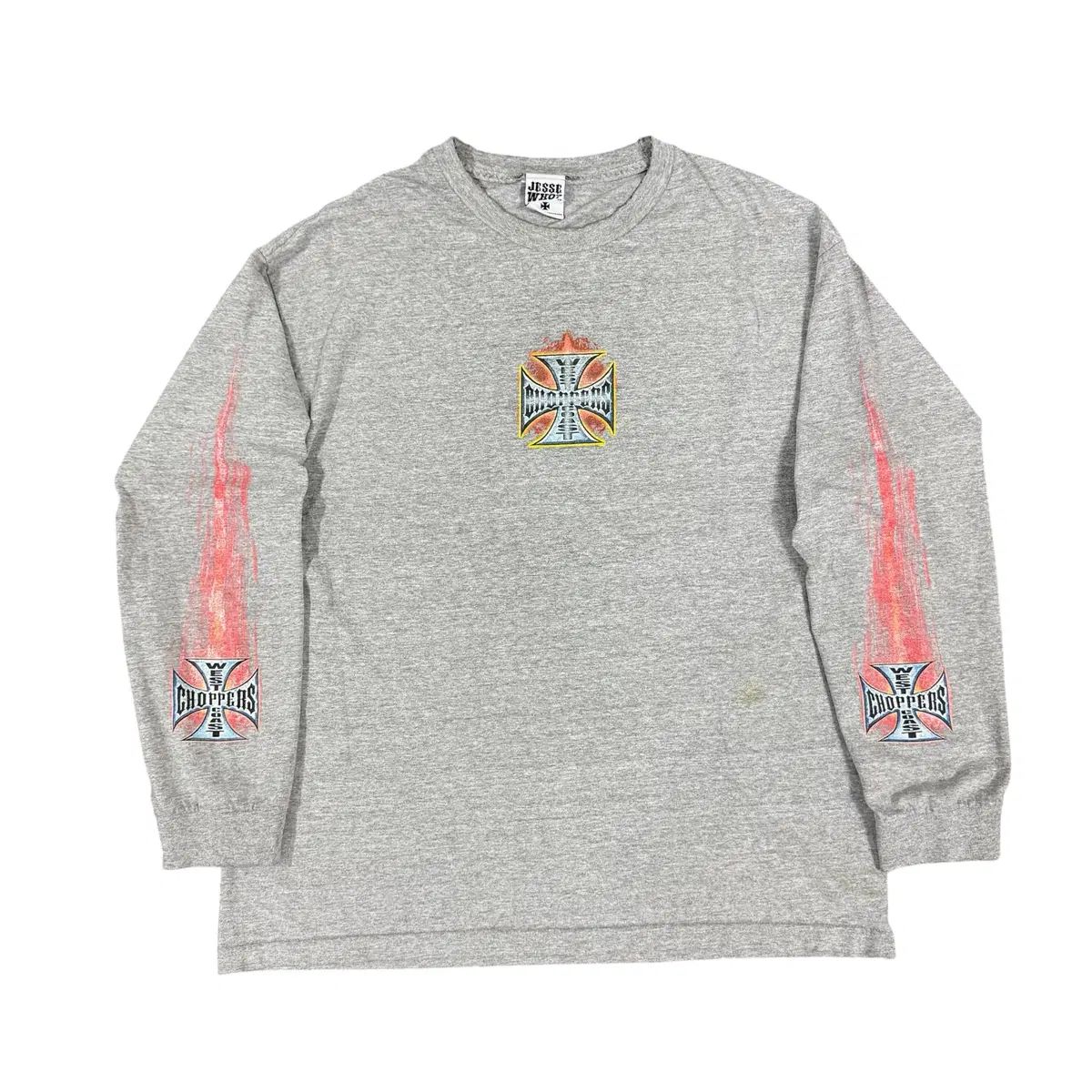 ヴィンテージ ウェストコーストチョッパーズ フレイム ロングスリーブ West Coast Choppers Longsleeve
