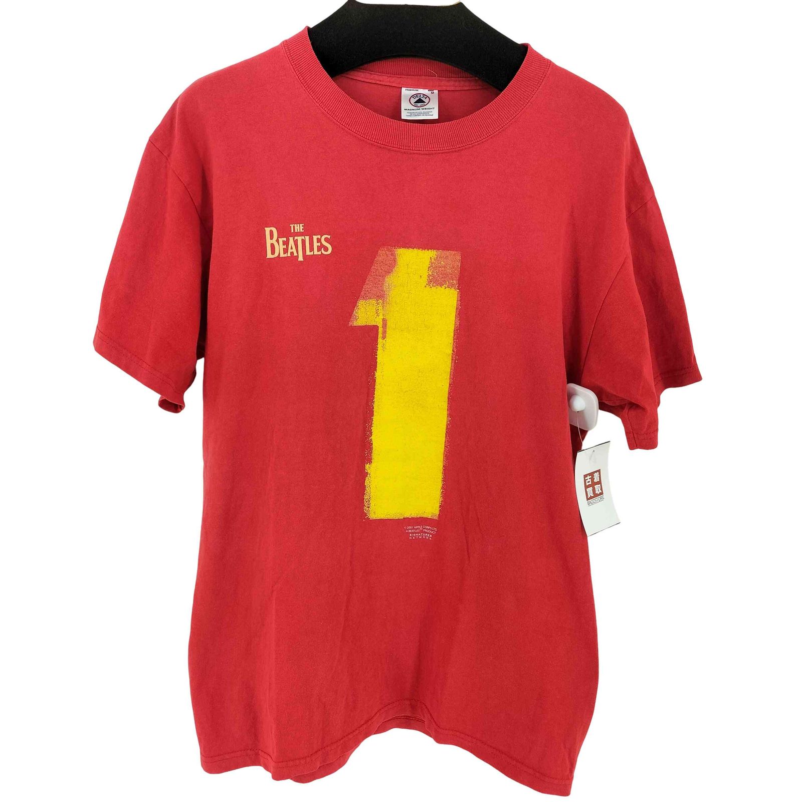 デルタ DELTA 2001年 1アルバムリリース バンドTEE コピーライト2001 メンズ import：M