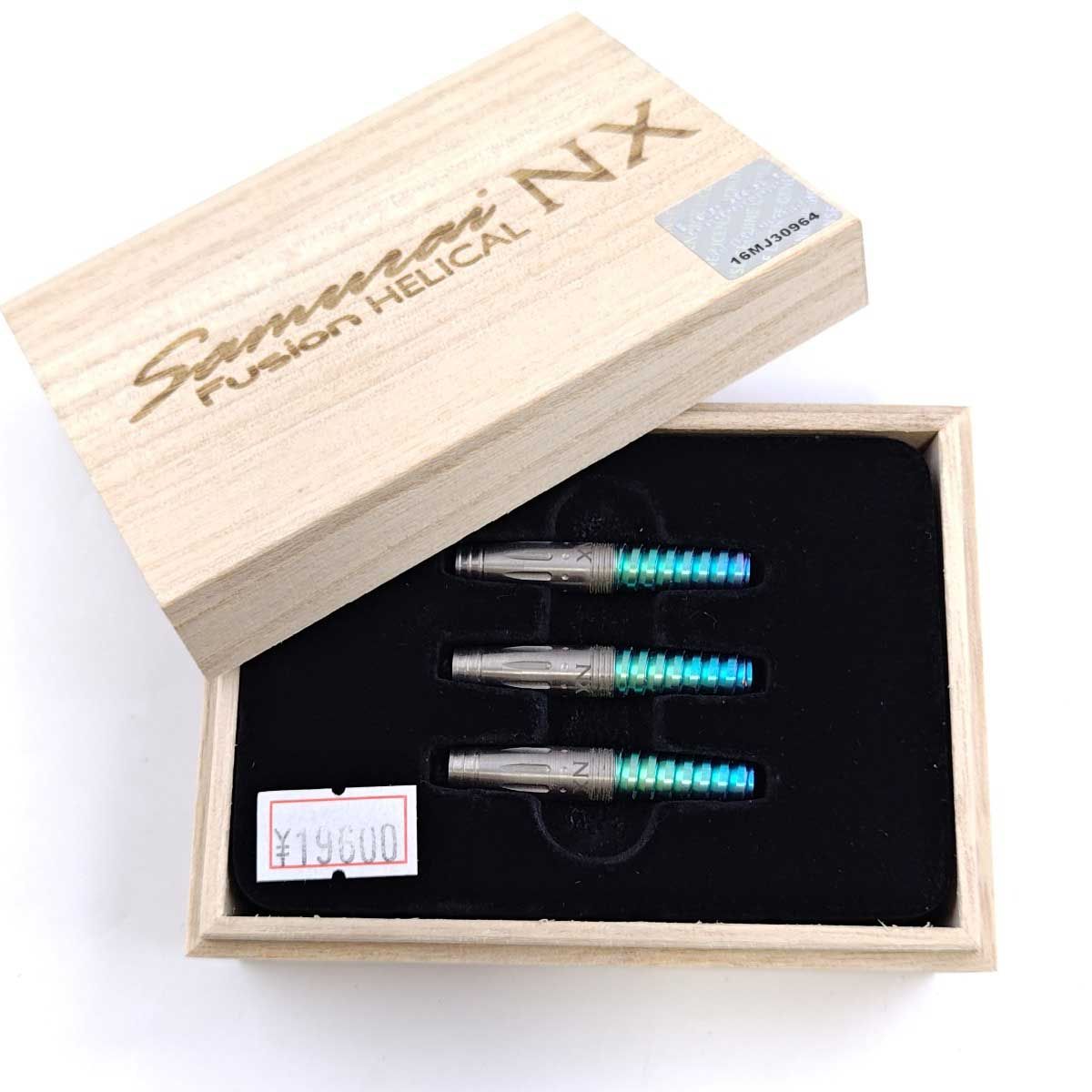 サムライ Samurai ダーツバレル フュージョン ヘリカルNX Fusion HELICAL NX