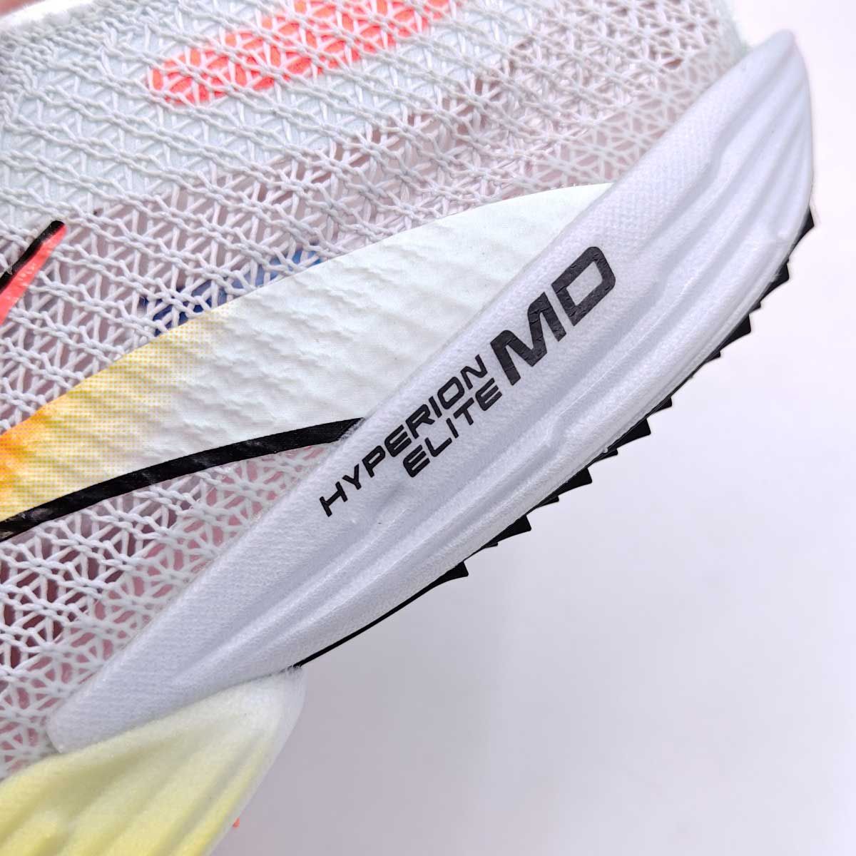【未使用】BROOKS ブルックス ハイペリオンエリートMD 陸上スパイク 26.5cm ホワイト オレンジ MD-0480 メンズ 800m-1500m