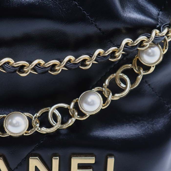 CHANEL シャネル CHANEL 22 MINI 2Wayショルダーバッグ ブラック AS3980 B17401 94305 レディース 中古 美品