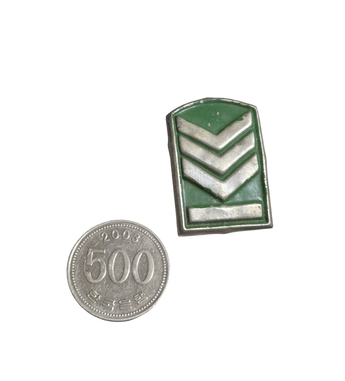 ミリタリー 旧モデル 50s 6 25 一等軍曹 級 バッジ パッチ 丈 軍服 (3)