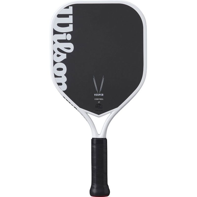 ウイルソン Wilson VESPER CONTROL PB PADDLE 2 ピックルボール ラケット ラケット WR181211U2、Black