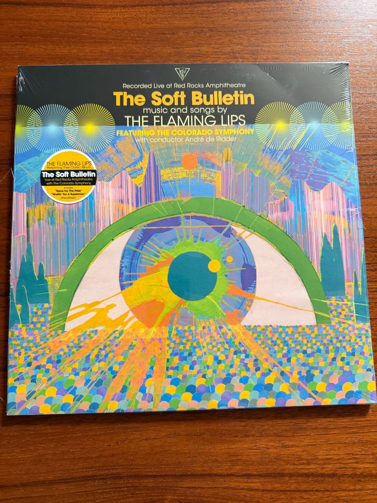 新品未開封 Flaming Lips Soft Bulletin Live 2LP レコード
