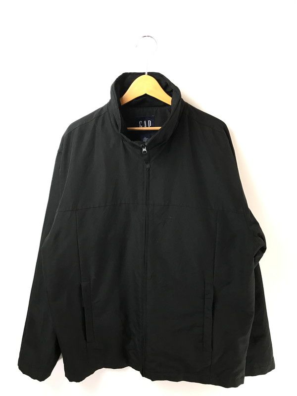 【中古品】 OLD GAP オールド ギャップ 90's NYLON JACKET BLACK 90年代 ナイロン ジャケット ライトアウター 【146-260822-rt-14-tagh】