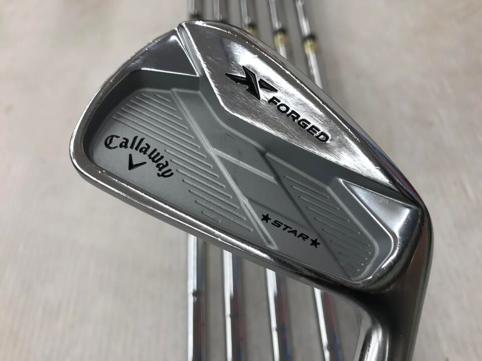キャロウェイ　X FORGED STAR　ダイナミックゴールド　S200フレックス　アイアンセット　中古【最短即日発送】 33,644円