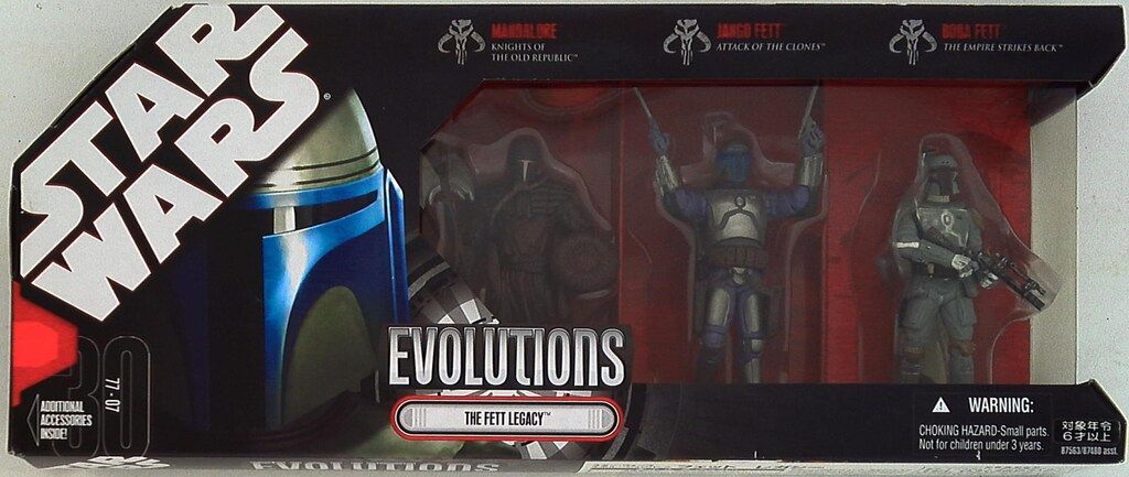 HASBRO EVOLUTIONS THE FETT LEGACY 3.5インチ