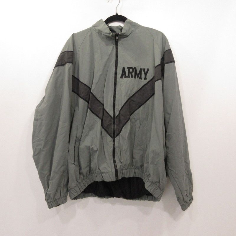 【姫路東店】 中古 MILITARY衣料 | ミリタリーイリョウ ナイロンジャケット IPFU JACKET ARMY 8415-01-465-4811 U.S.ARMY　年式:90s グレー サイズ：L 【93】