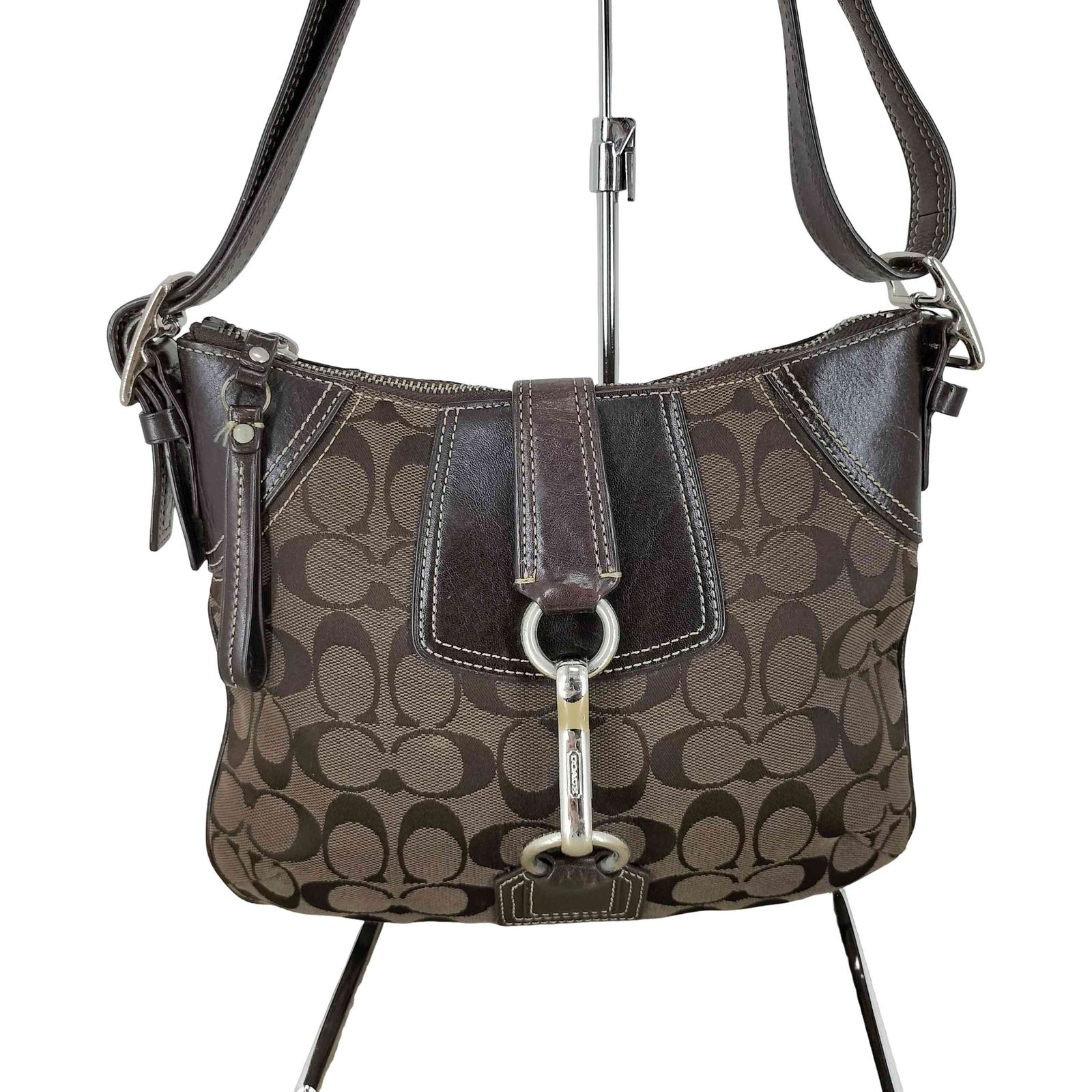 コーチ COACH シグネチャー ワンショルダーバッグ signature oneshoulderbag レディース 表記無