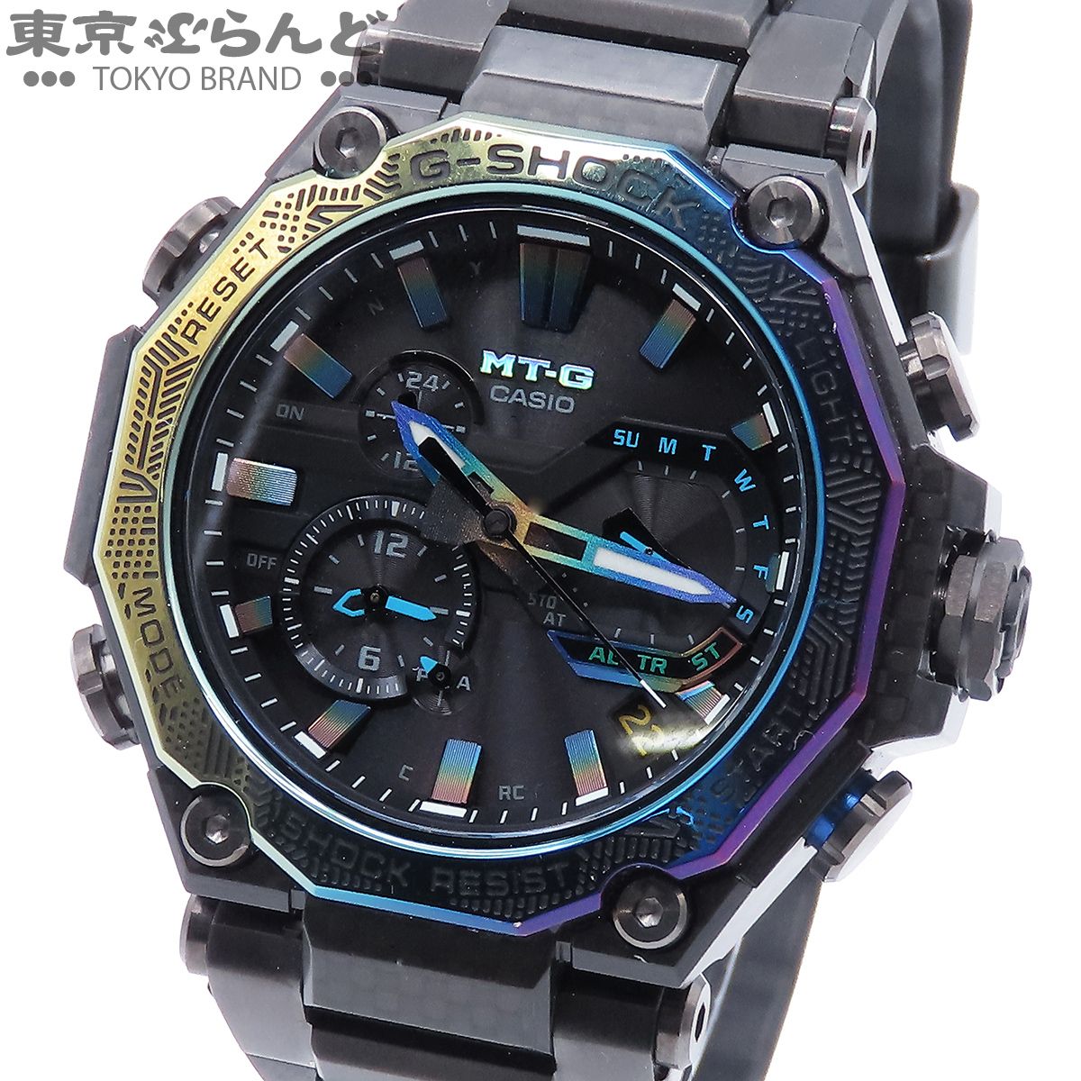 カシオ CASIO MT-G MTG-B2000YR-1AJR ブラックxマルチカラー ステンレススチール 合成樹脂 G-SHOCK Gショック Bluetooth 腕時計 メンズ ソーラー電波 101892036 59,290円