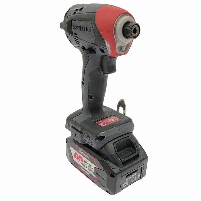☆極美品☆ KYOCERA 京セラ 18V/36V 充電式インパクトドライバー DID183 本体+バッテリー1個(5.0Ah)+ビット133479
