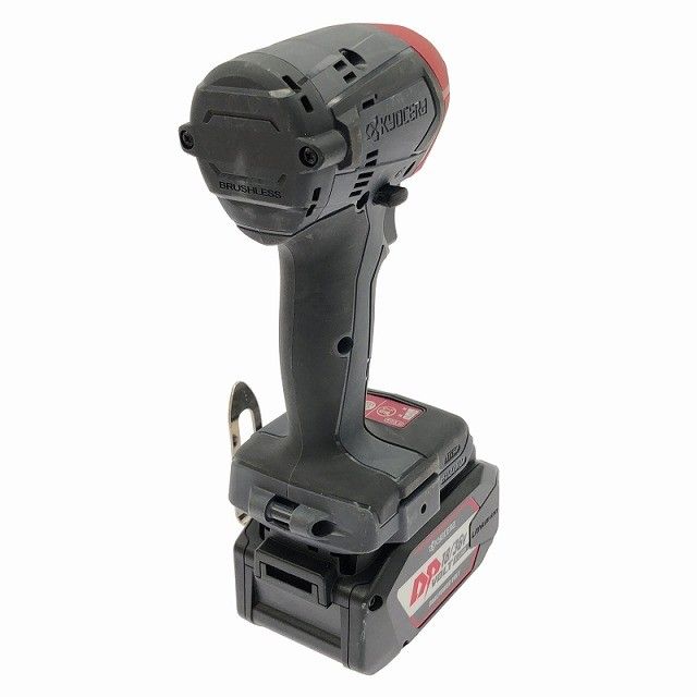 ☆極美品☆ KYOCERA 京セラ 18V/36V 充電式インパクトドライバー DID183 本体+バッテリー1個(5.0Ah)+ビット133479