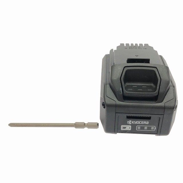 ☆極美品☆ KYOCERA 京セラ 18V/36V 充電式インパクトドライバー DID183 本体+バッテリー1個(5.0Ah)+ビット133479