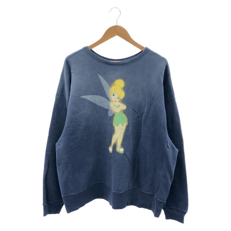 【中古】SAINT MICHAEL 26SS TINKER BELL クルーネックスウェット　XL　SM-MK3-0000-C30[79]