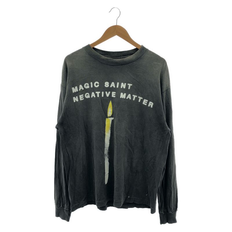 【中古】SAINT MICHAEL 25SS Candle L/S Tee L SM-HR8-0000-031[79]